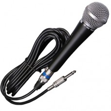 Microfone com fio 